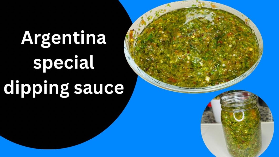 Once try this recipe you’ll be hooked/How to make Authentic Argentina Sauce Recipe