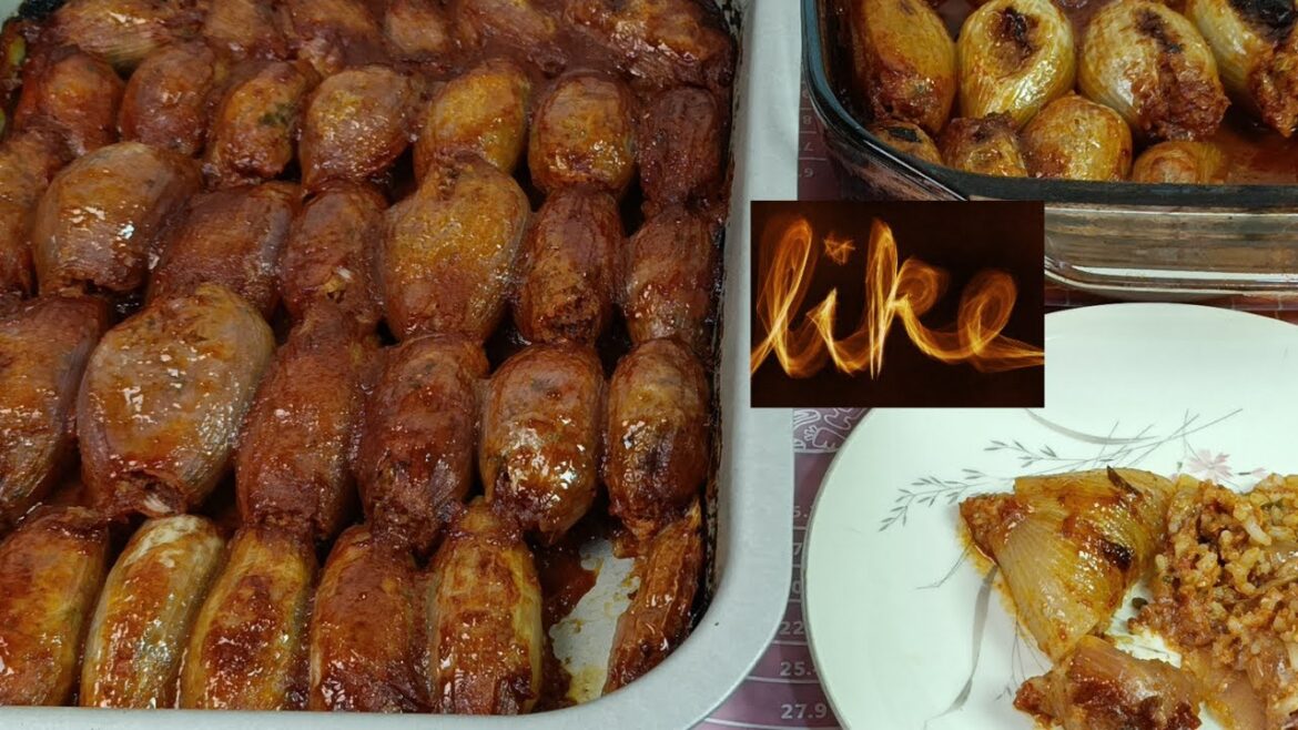 تجربتي مع ترند محشي البصل لي عامل ضجة كبيرة عبر مواقع التواصل الاجتماعي