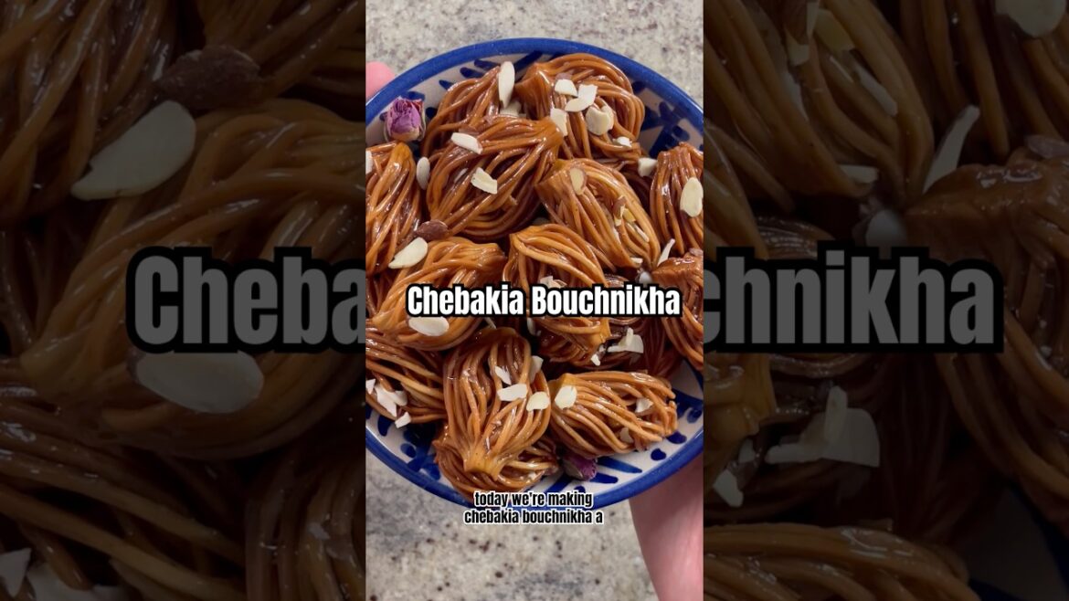 Chebakia Bouchnikha – A Delicious Honey Soaked Moroccan Sweet Perfect For Ramadan! #moroccanfood Chebakia Bouchnikha - A Delicious Honey Soaked Moroccan Sweet Perfect For Ramadan! #moroccanfood