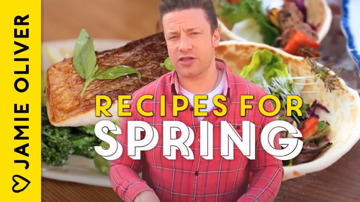 14 Spring Time Recipes For March With Jamie Oliver