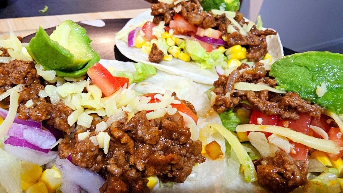 How to make this delicious meal using ground beef The BEST Ground Beef Tacos Easy & Delicious Recipe