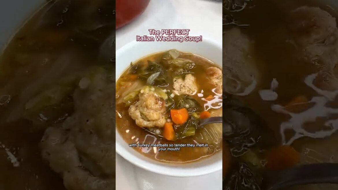 #Healthy Italian Wedding Soup #shortsvideo #Healthy Italian Wedding Soup #shortsvideo