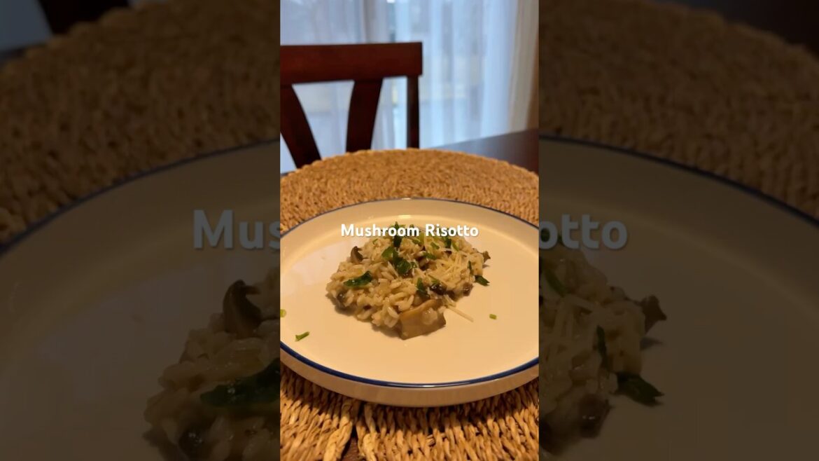 Mushroom Risotto