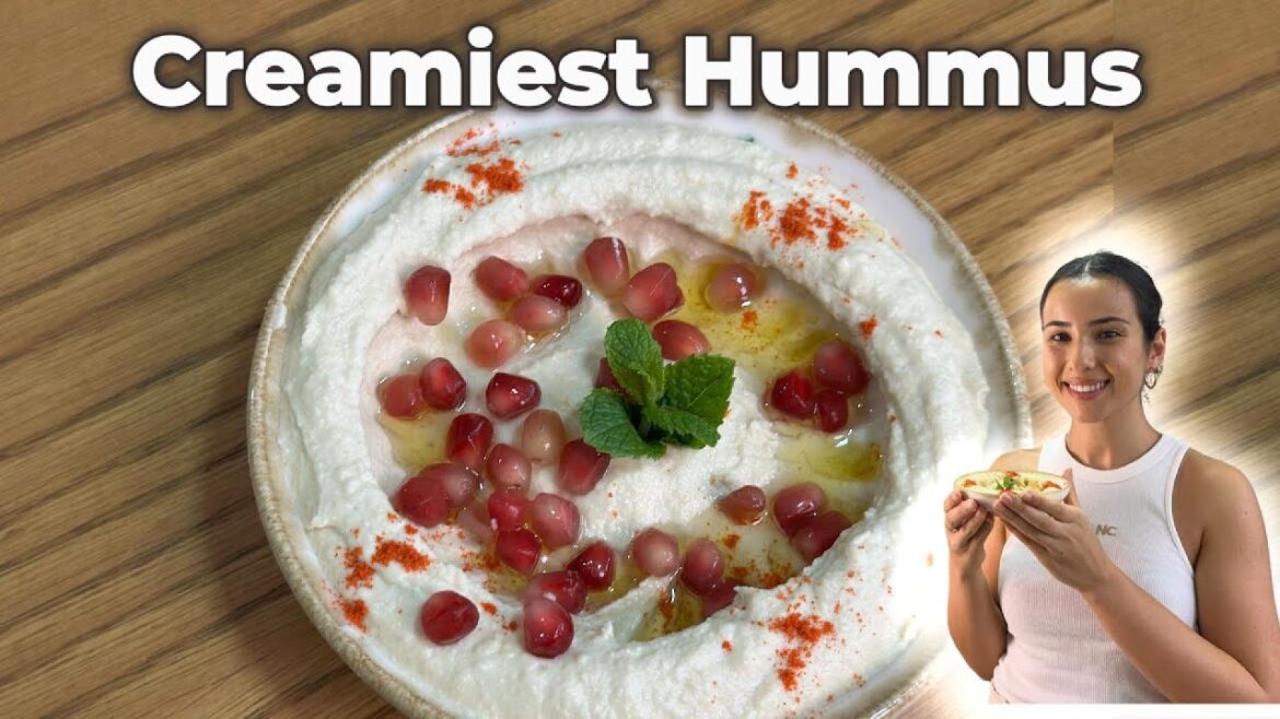 Secrets to Perfectly Smooth & Creamy Hummus – Authentic Lebanese Recipe!
