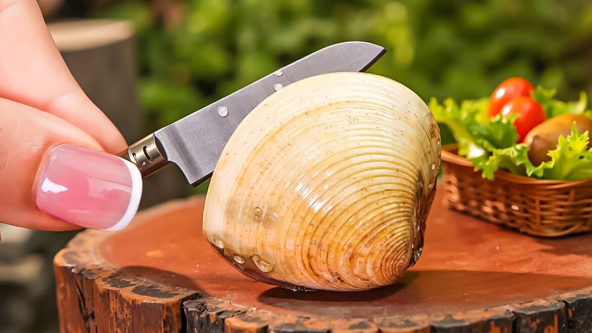 Irresistible Mini Clam Chowder Recipe | ASMR Tiny Cooking in a Magical Mini Forest Kitchen!