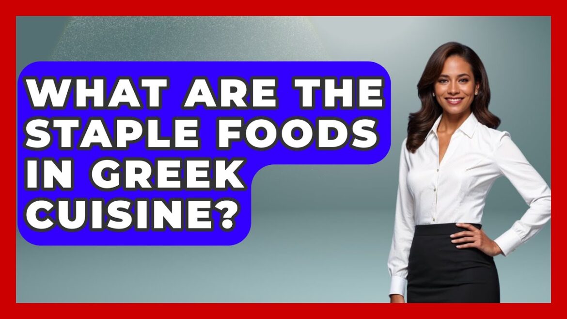 What Are the Staple Foods in Greek Cuisine? - Talking Greece