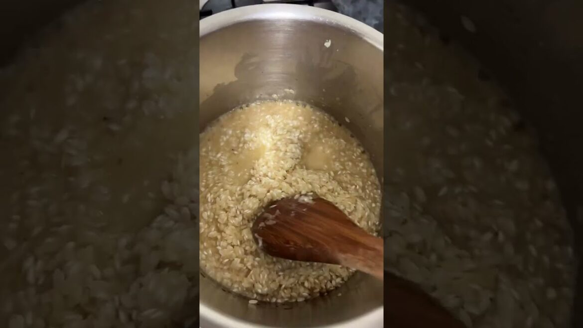 Truffle Risotto with Prawns