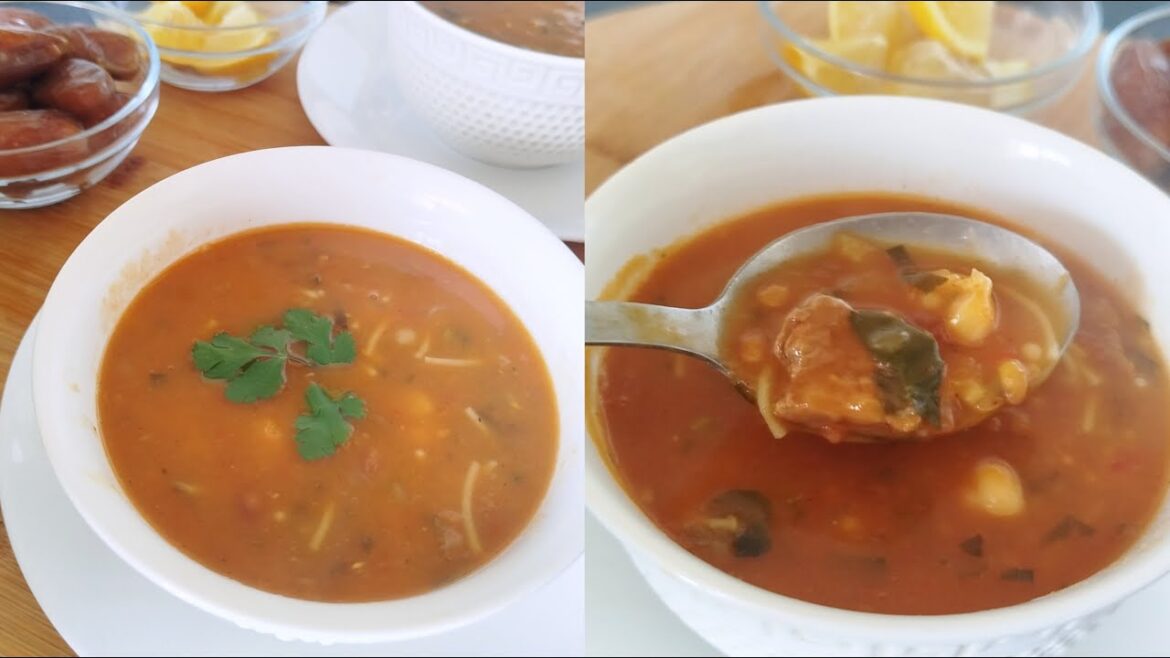 ¡Receta de Harira! Sopa tradicional Marroquí ¡Receta fácil!