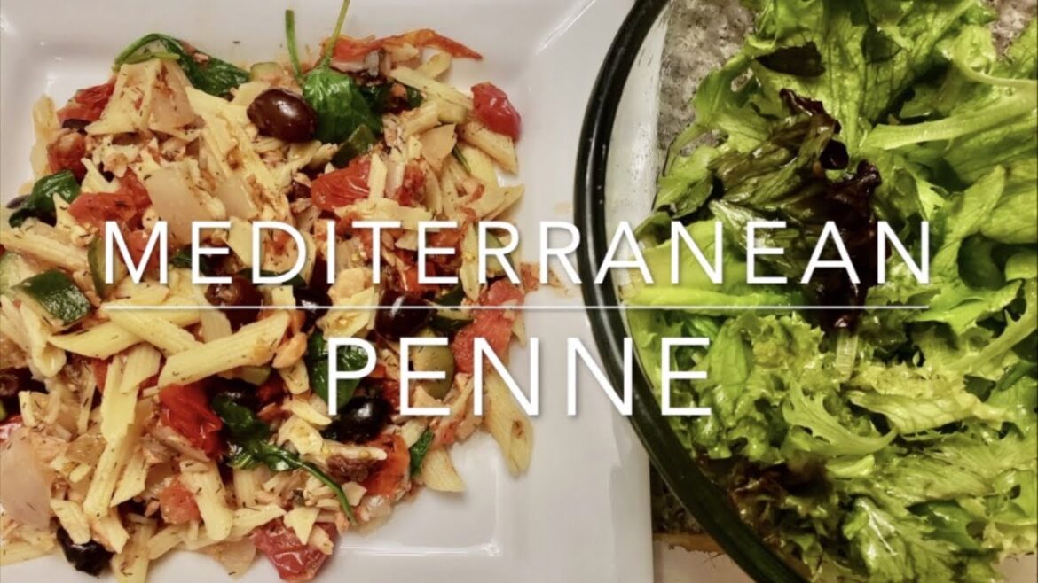 Mediterranean Olive Oil Wild Salmon Penne Recipe | #dairyfree #glutenfree #mediterranean #recipe Mediterranean Olive Oil Wild Salmon Penne Recipe | #dairyfree #glutenfree #mediterranean #recipe