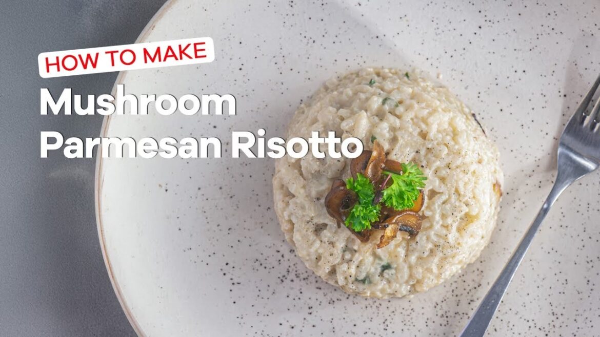 Creamy Mushroom Parmesan Risotto Recipe | Step-by-Step Guide | D’lecta Creamy Mushroom Parmesan Risotto Recipe | Step-by-Step Guide | D'lecta