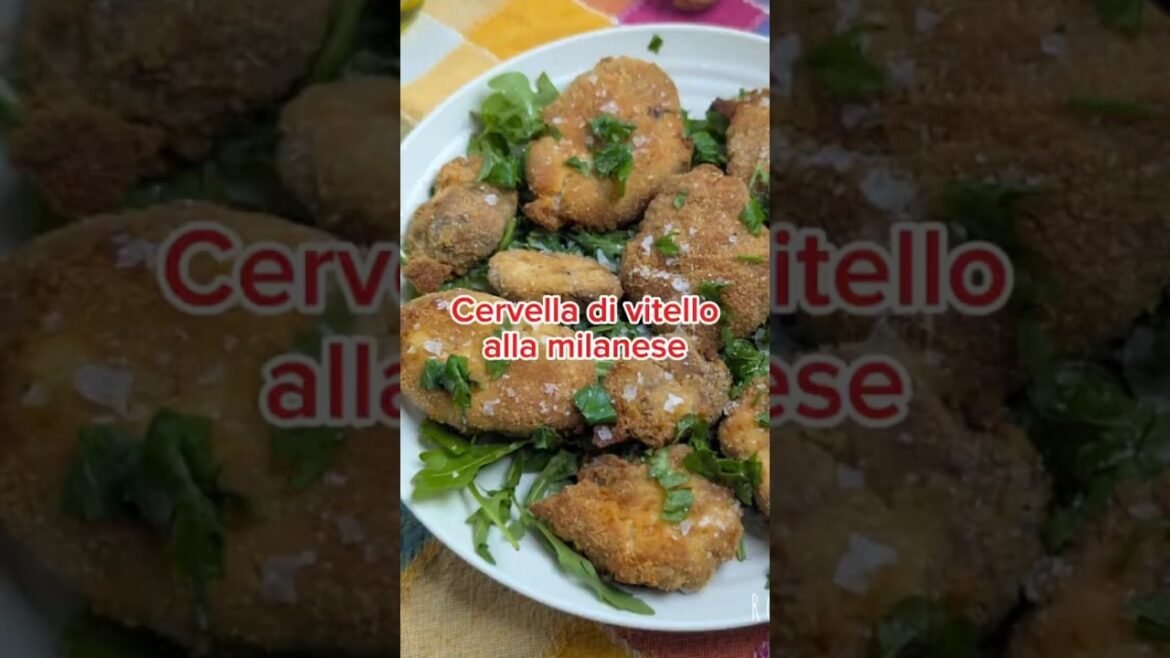 Cervella di vitello alla Milanese