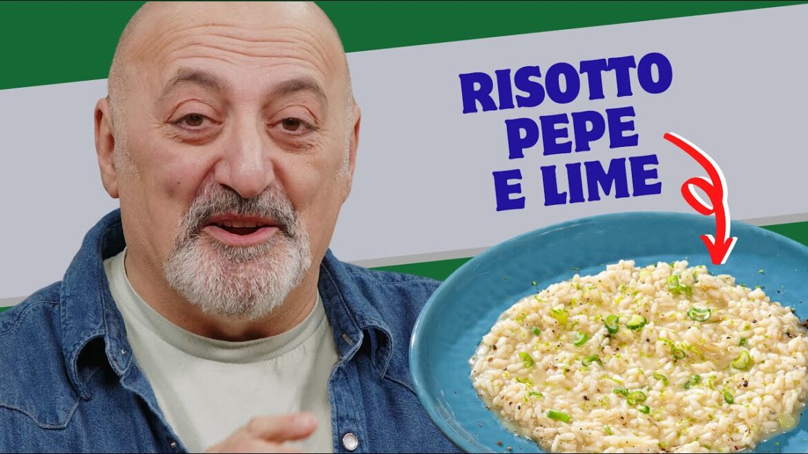 Risotto pepe e lime Risotto pepe e lime