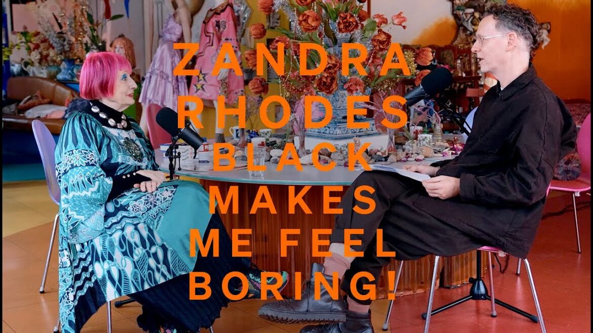 The most colourful home in the world: fashion legend Dame Zandra Rhodes’s polychromatic penthouse