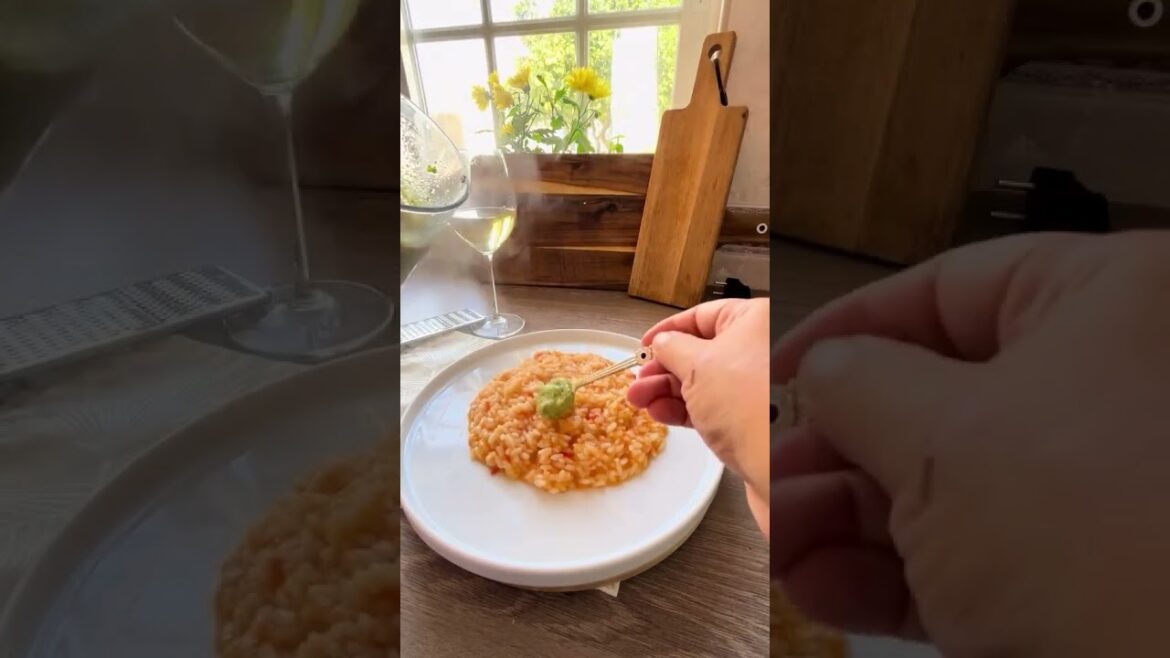 Risoto com Molho Tipo Pesto, você precisa fazer ! Risoto com Molho Tipo Pesto, você precisa fazer !