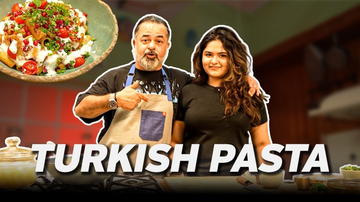 Making the VIRAL Turkish Pasta With My Daughter