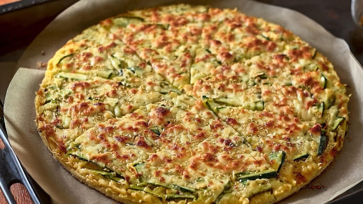 I don't buy pizza anymore! Healthy recipe from 1 zucchini and oatmeal! zucchini recipes