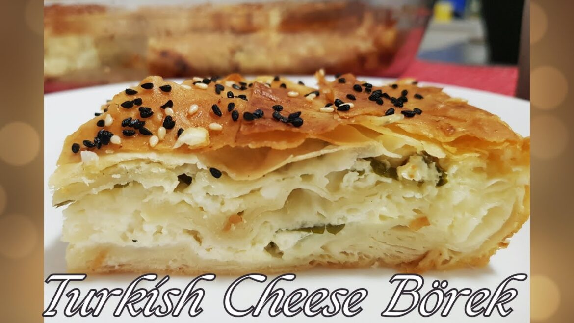 Turkish Cheese Börek | Peynirli Börek Recipe | The Cooking Melody