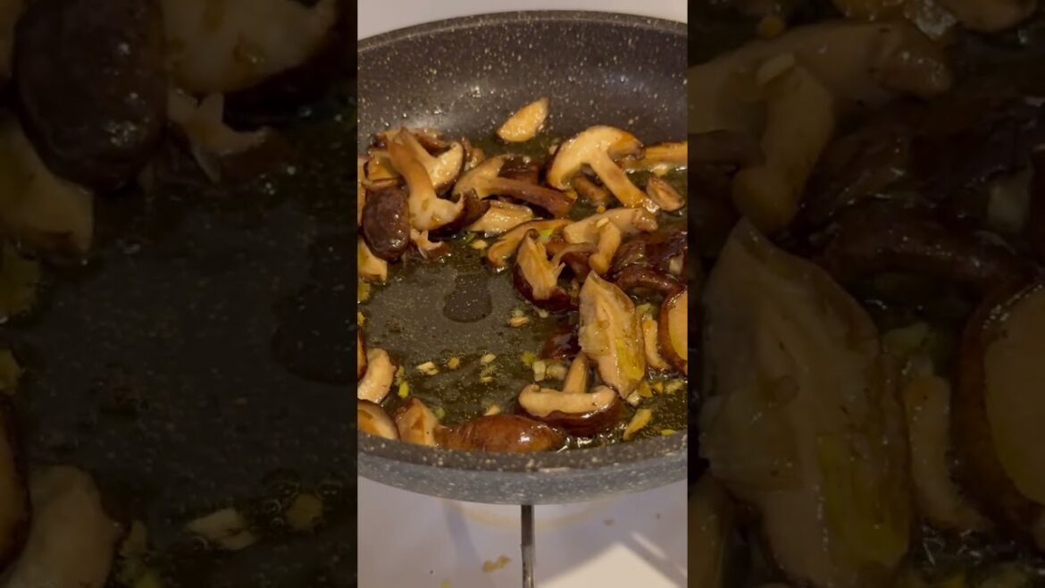 #shorts orzo with shiitake mushrooms #cooking #recipe #orzo #shiitake