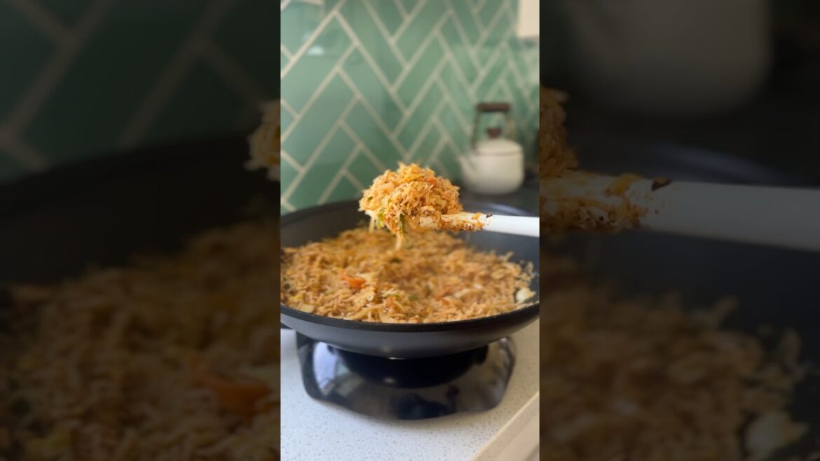 Chicken fried rice recipe‼️#cooking #asmrcooking #chickenfriedrice