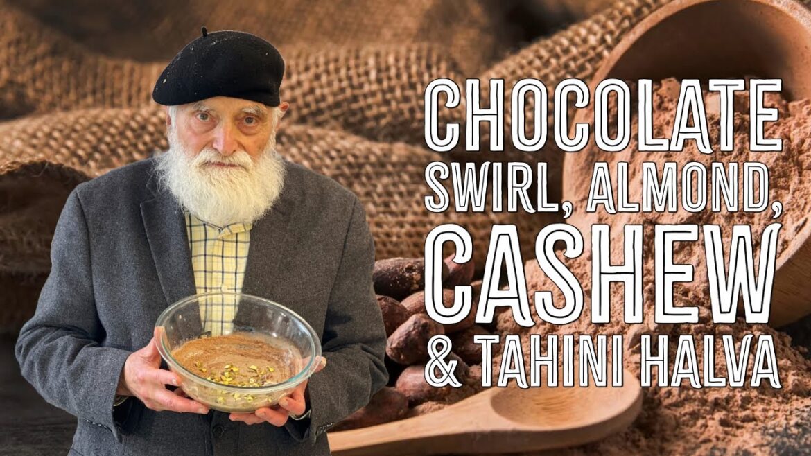 Chocolate Swirl Almond, Cashew & Tahini Halva Chocolate Swirl Almond, Cashew & Tahini Halva