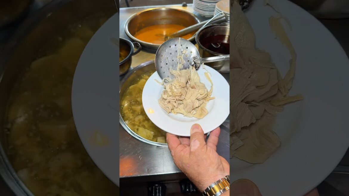 İşkembe tuzlama çorbası | Paçacı Sülfettin #erzurum #çorba #işkembe #paça #sakatat #yemek #food #et