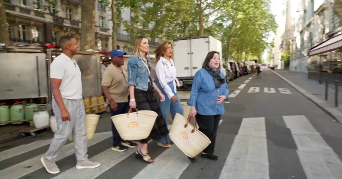 Ina Garten takes the TODAY anchors on a Parisian picnic