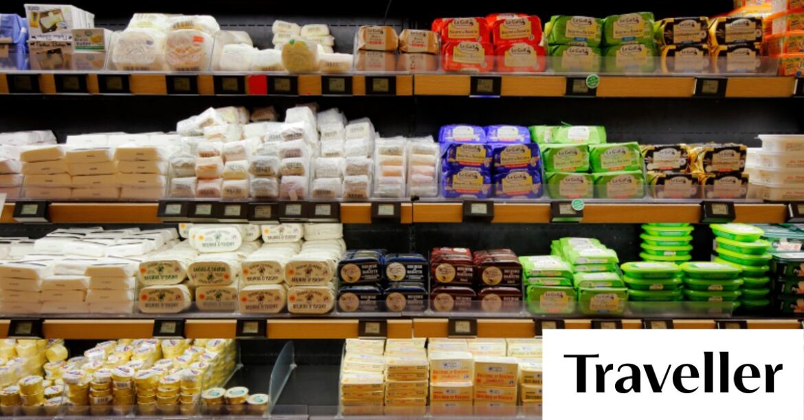 Le Grande Epicerie, Paris, lets you vacuum-seal butter for the plane Le Grande Epicerie, Paris, lets you vacuum-seal butter for the plane