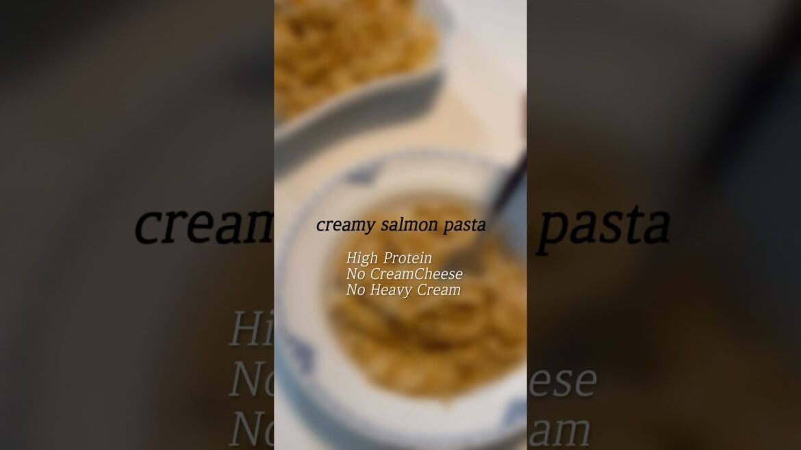 creamy salmon pasta