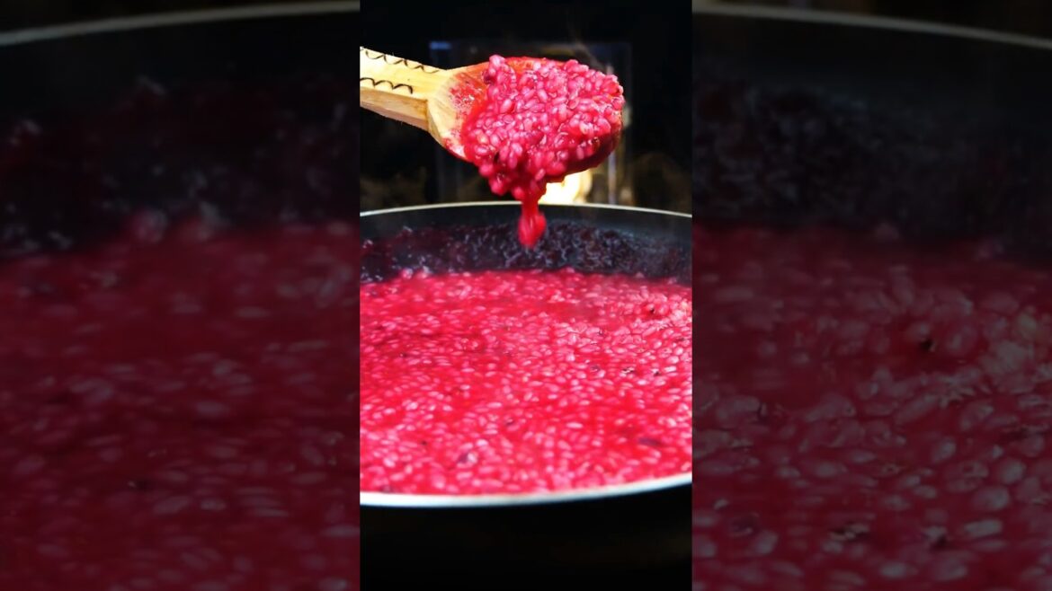 Why Italian Chefs Love This Beetroot Risotto #cooking  #recipe #asmrcooking #risotto