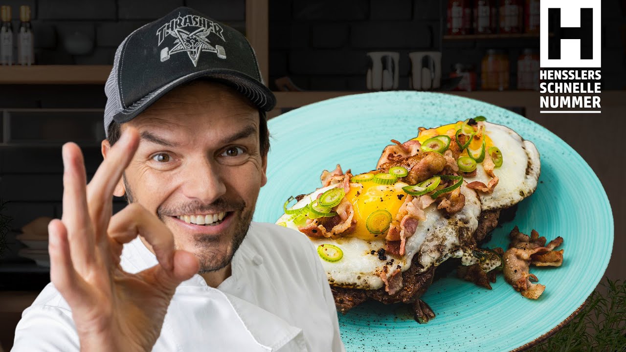 Schnelles Spiegelei-Sandwich mit Spiegelei-Mayonnaise von Steffen ... Schnelles Spiegelei-Sandwich mit Spiegelei-Mayonnaise von Steffen ...