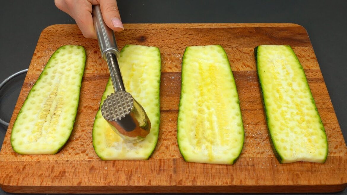 Zucchini schmeckt besser als Fleisch! Gesund und unglaublich lecker! Zucchini schmeckt besser als Fleisch! Gesund und unglaublich lecker!