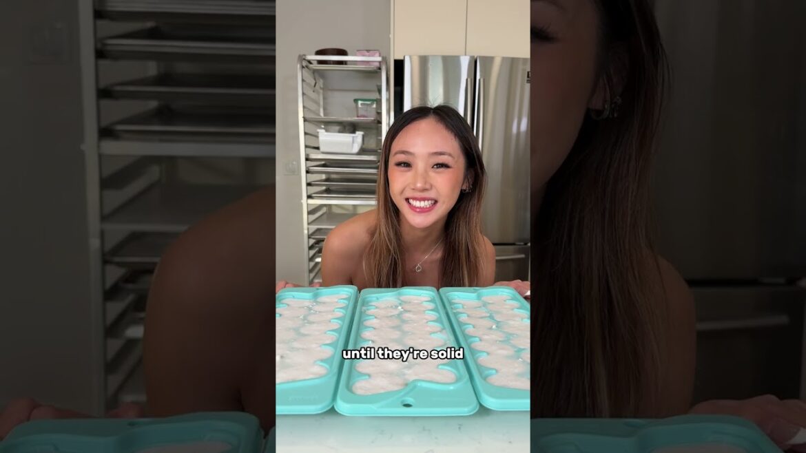 TWO INGREDIENT COCONUT SORBET #shorts TWO INGREDIENT COCONUT SORBET #shorts