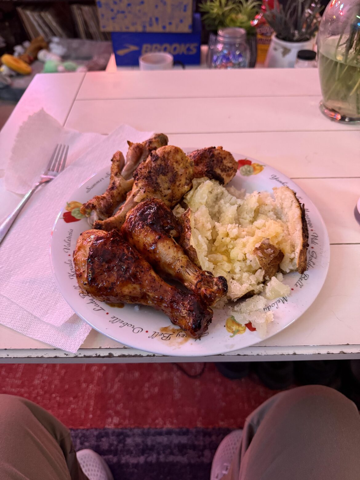 First time making chicken wings on the grill