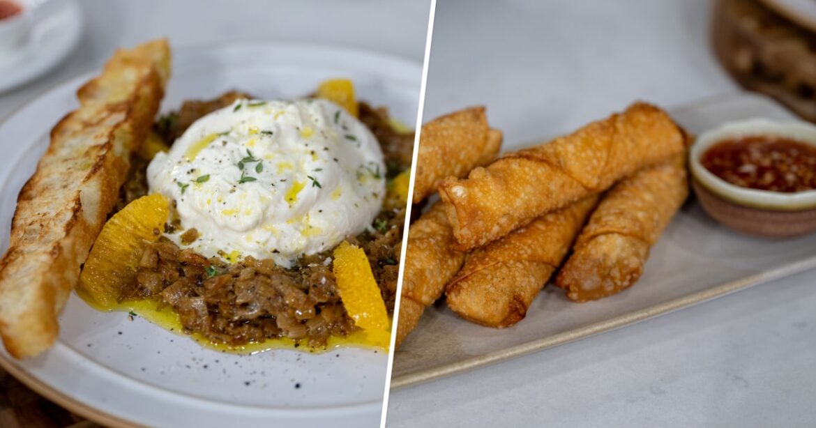 French onion burrata and Lumpia Shanghai: Get the recipes!