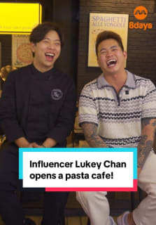 Popular influencer @lukeychan6 has opened a pasta cafe because of… gym?! He also shares one tip for bros everywhere to impress your girl ❤️🍝 #8dayseat #pastapapa #diypasta #lukeychan #cafe #carbonara #localfood #sgfoodie #sgfood