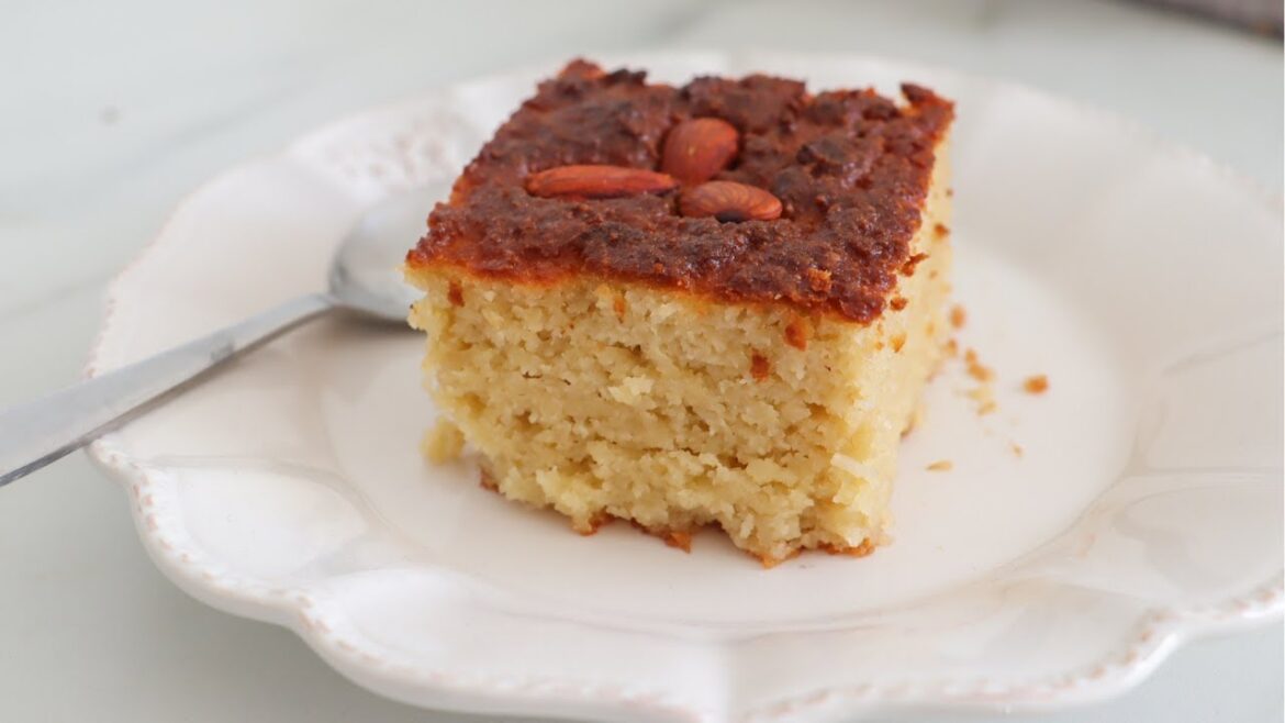 BASBOUSSA SANS GLUTEN à IG BAS