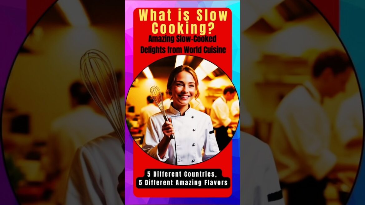 What is Slow Cooking and Amazing Slow-Cooked Delights from World Cuisine