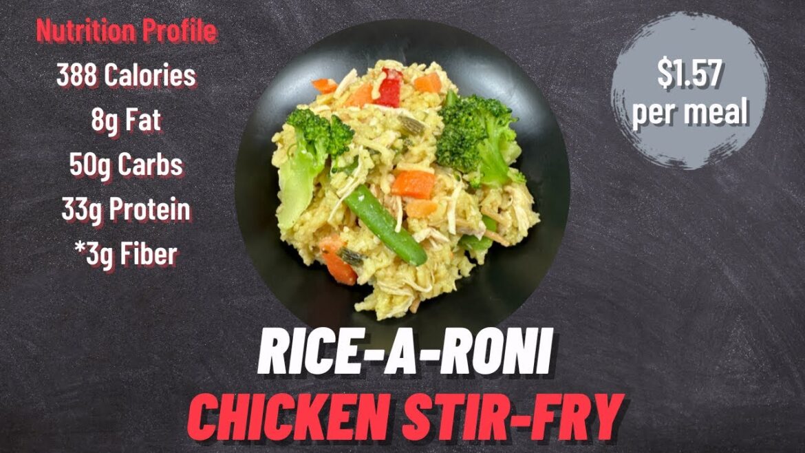 Rice-A-Roni Chicken Stir-Fry Rice-A-Roni Chicken Stir-Fry