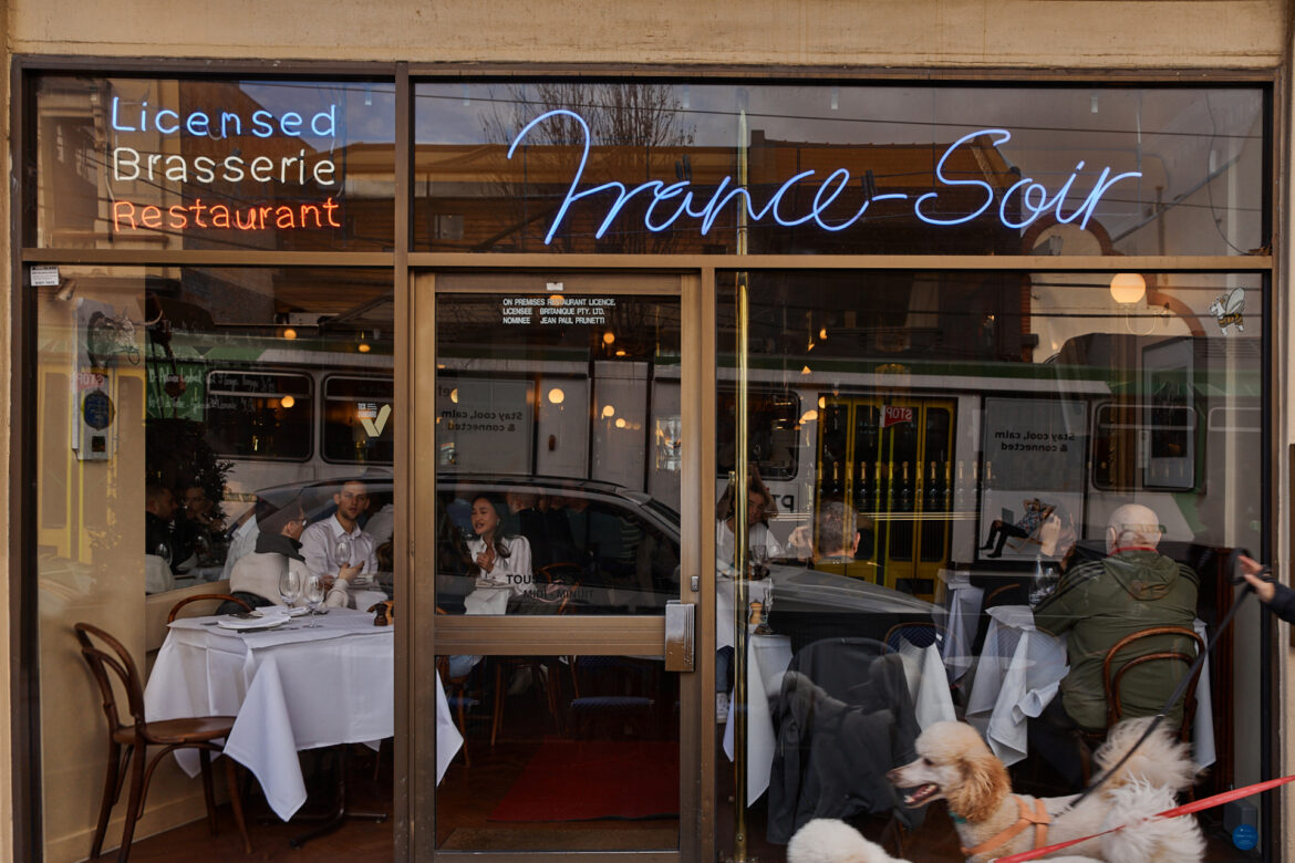 Review of France-Soir restaurant in South Yarra, Melbourne