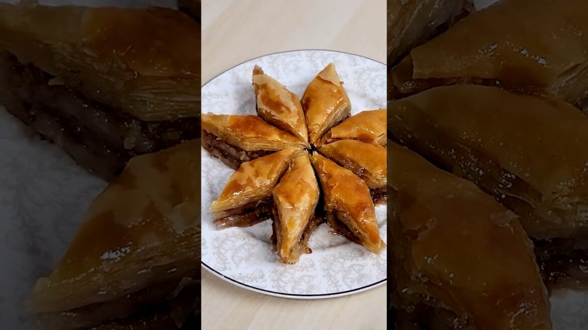 How to Make Authentic Homemade Turkish Baklava – Step-by-Step Recipe