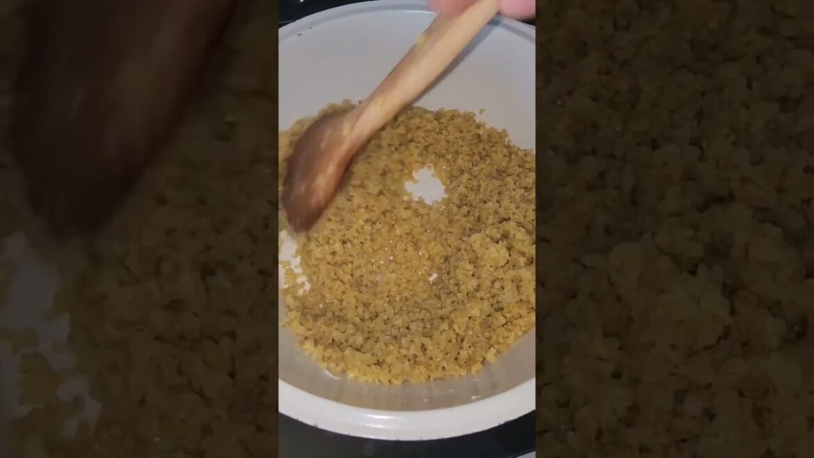 Nefis yeşil mercimekli bulgur pilavı