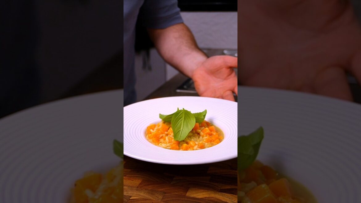 Risotto de abóbora #risottorecipe #italianfood #cooking #homechef #recipe #foodlovers