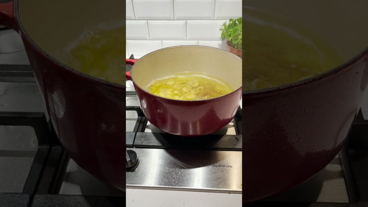 Easy Herby Cheesy Broccoli Pasta with Anchovies Lemon Crumb
