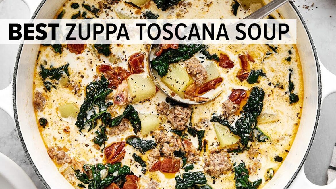 How to Make ZUPPA TOSCANA (Better Than Olive Garden!)
