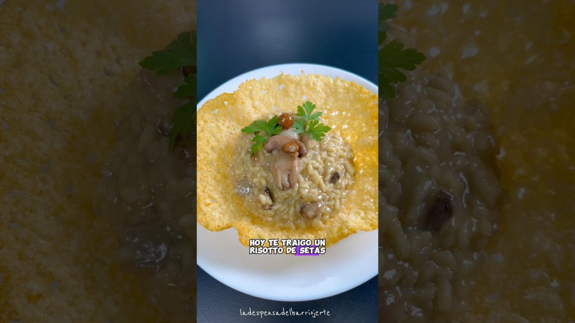 RISOTTO DE SETAS. Receta escrita en comentarios