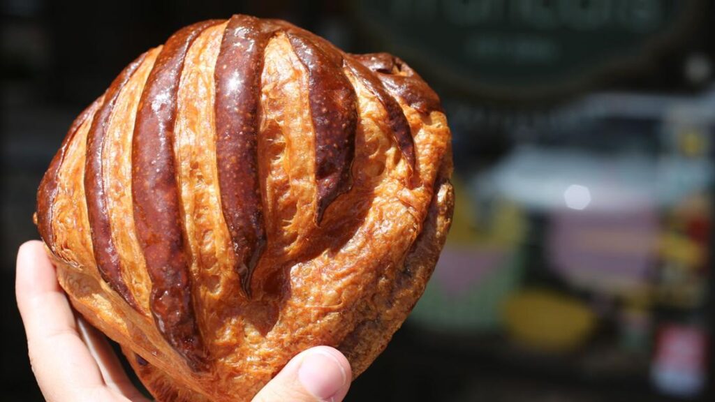 Find croissants and French pastries at Café Francais