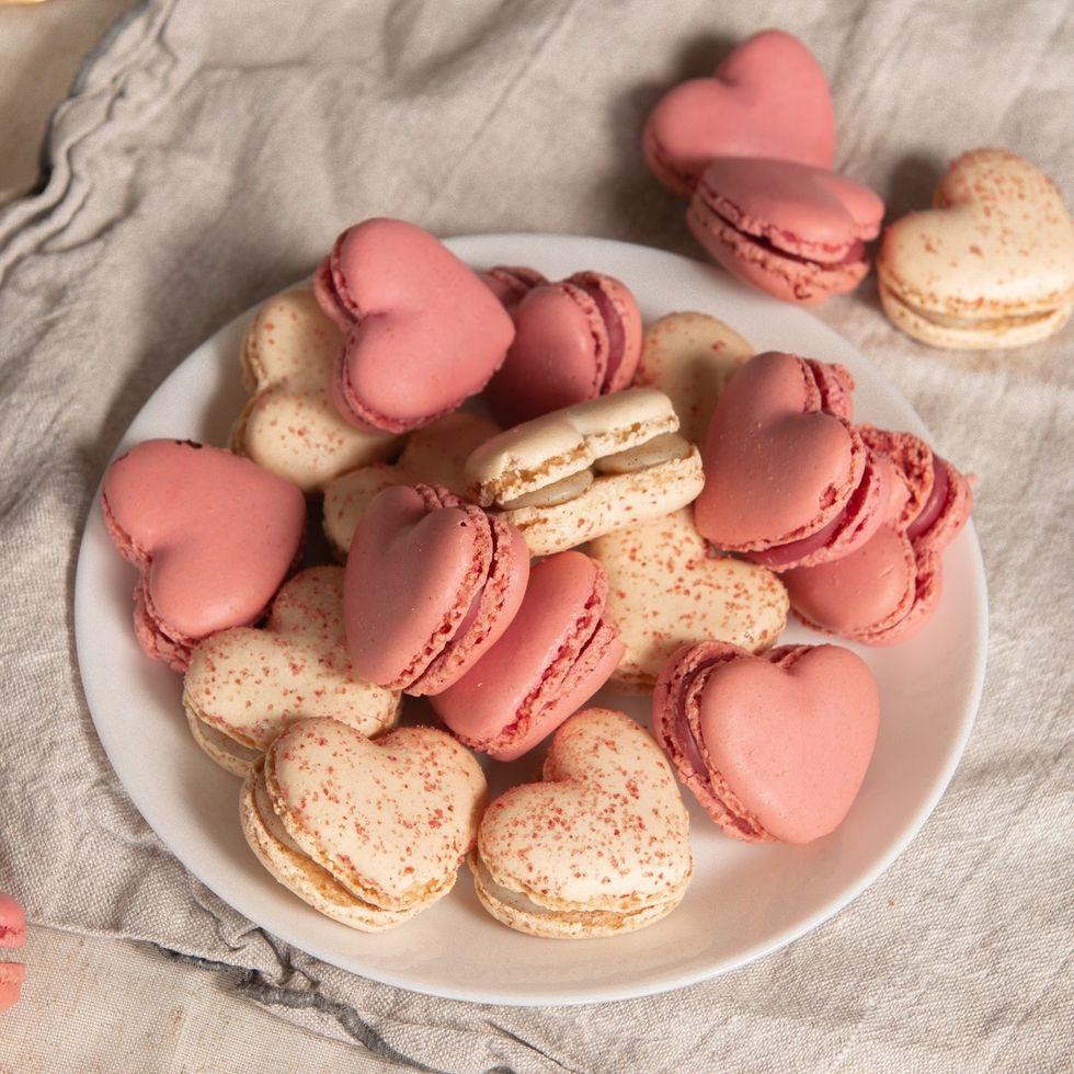 costco heart macarons
