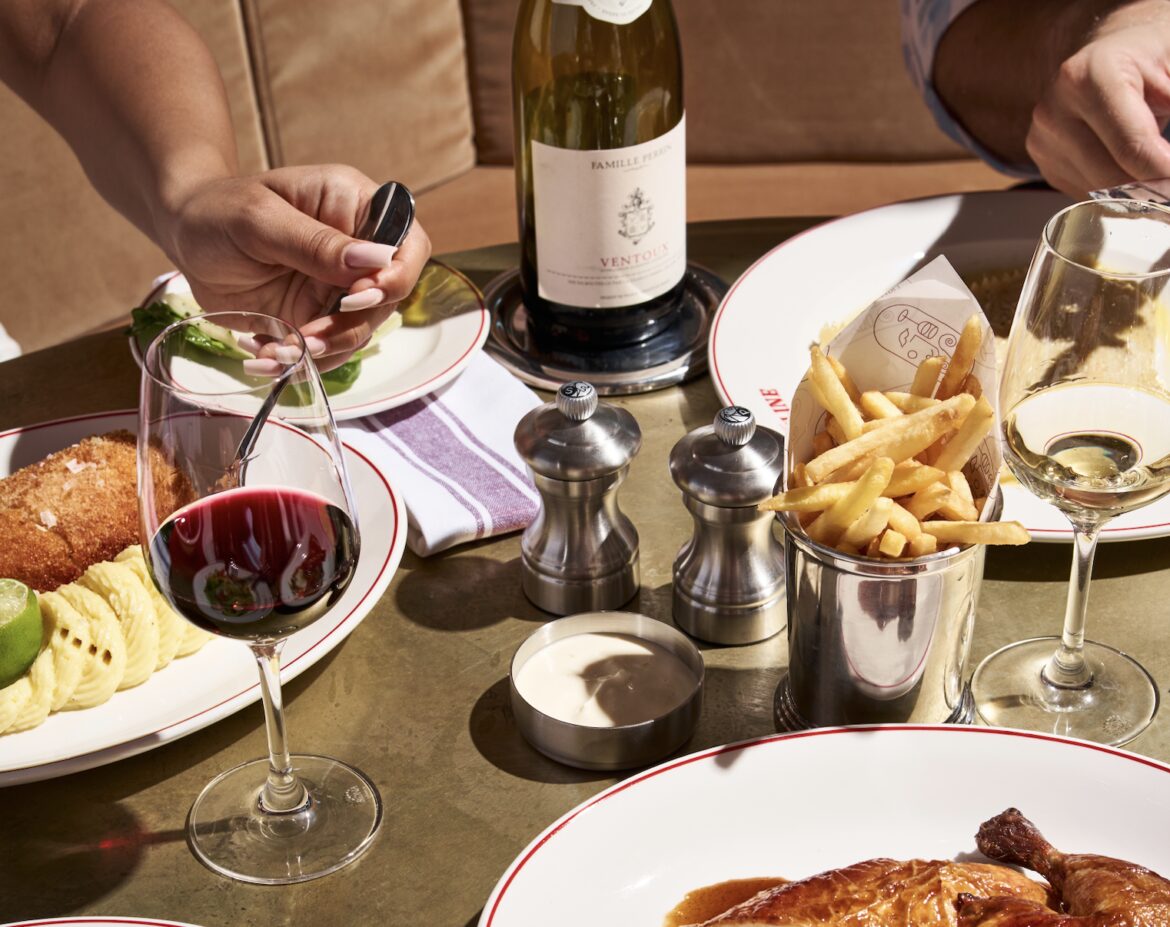 A cosy French bistro in the most unlikely of places A cosy French bistro in the most unlikely of places