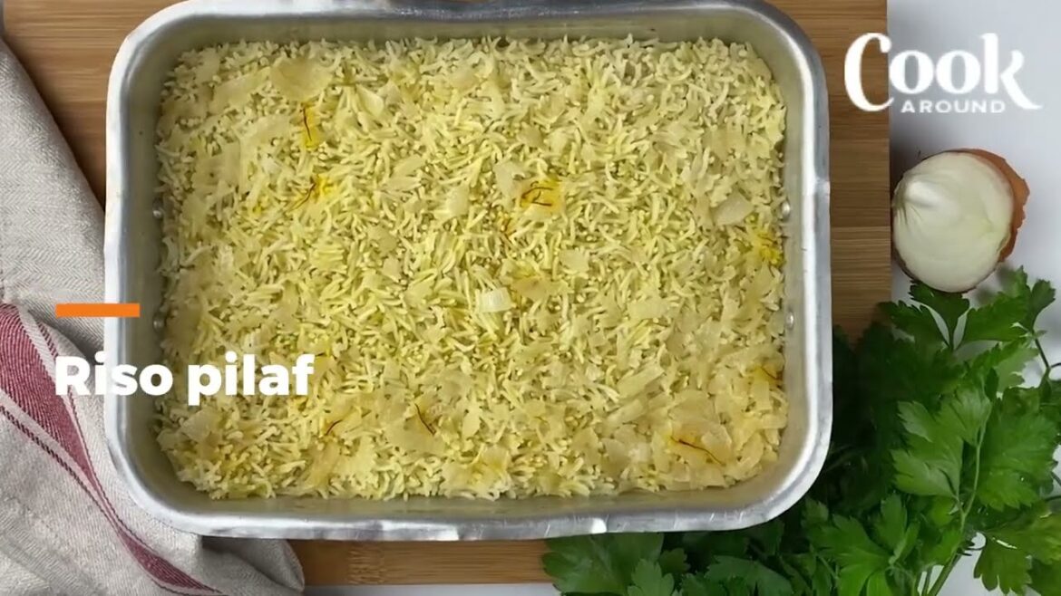 RISO PILAF: un contorno aromatico e versatile, perfetto per qualsiasi occasione!