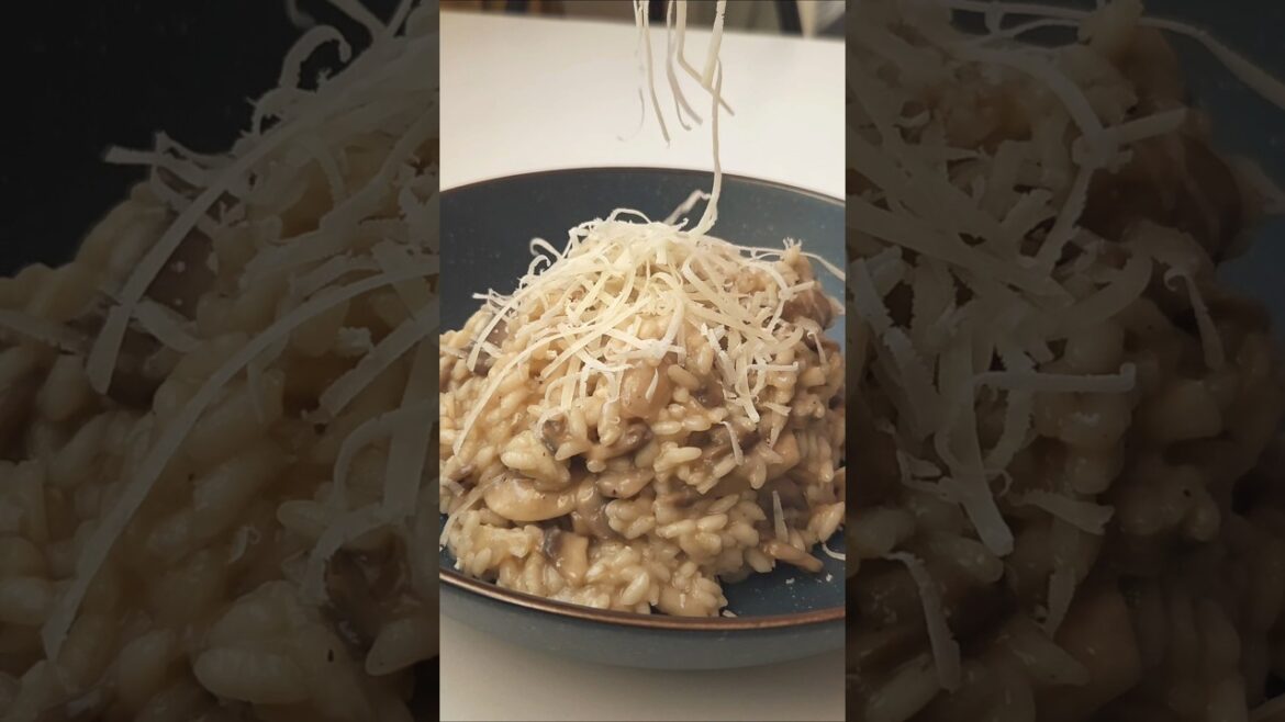 Різото з грибамиRisotto ai Funghi Cremoso – Classico Italiano